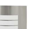 vidaXL Εξωτερικά Φωτιστικά Τοίχου 2 pcs Ασημί 23.5 x 10.5 x 26 εκ