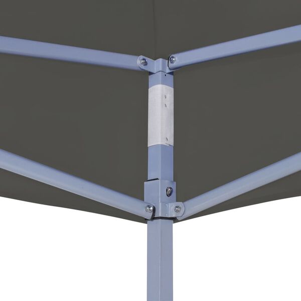 vidaXL Τέντα Εκδηλώσεων Πτυσσόμενη Pop-Up Ανθρακί 3 x 3 μ.
