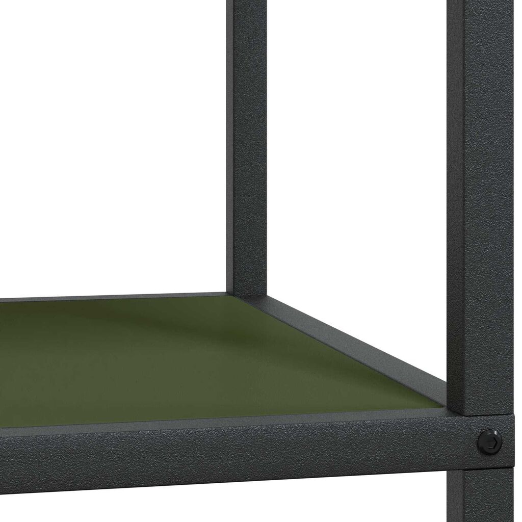 vidaXL Ράφι Αποθήκευσης Κουζίνας Ελαιόχρωμο 60 x 50 x 92 εκ. Ατσάλι