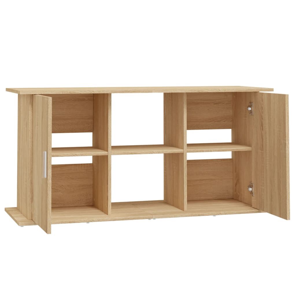 vidaXL Βάση Ενυδρείου Sonoma Δρυς 121x41x58 εκ. από Επεξεργασμένο Ξύλο