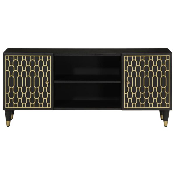 vidaXL Έπιπλο Τηλεόρασης 105 x 33 x 46 εκ. από Μασίφ Ξύλο Μάνγκο