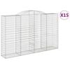 vidaXL &Sigma;&upsilon;&rho;&mu;&alpha;&tau;&omicron;&kappa;&iota;&beta;ώ&tau;&iota;&alpha; &Tau;&omicron;&xi;&omega;&tau;ά 15 &tau;&epsilon;&mu;. 300x50x180/200 &epsilon;&kappa;. &Gamma;&alpha;&lambda;&beta;&alpha;&nu;. &Alpha;&tau;&sigma;ά&lambda;&iota;
