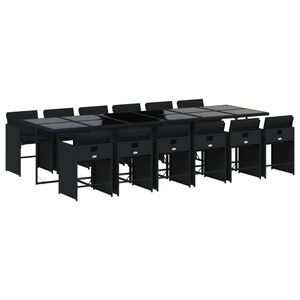 vidaXL &Sigma;&epsilon;&tau; &Tau;&rho;&alpha;&pi;&epsilon;&zeta;&alpha;&rho;ί&alpha;&sigmaf; &Kappa;ή&pi;&omicron;&upsilon; 13&tau;&epsilon;&mu;. &Mu;&alpha;ύ&rho;&omicron; &alpha;&pi;ό &Sigma;&upsilon;&nu;&theta;. &Rho;&alpha;&tau;ά&nu; &mu;&epsilon; &Mu;&alpha;&xi;&iota;&lambda;ά&rho;&iota;&alpha;