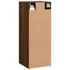 vidaXL Ντουλάπι Τοίχου Καφέ Δρυς 34,5 x 34 x 90 εκ.