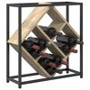 vidaXL Ράφι Κρασιού Sonoma Δρυς 51 x 18 x 52.5 εκ. Επεξεργασμένο ξύλο