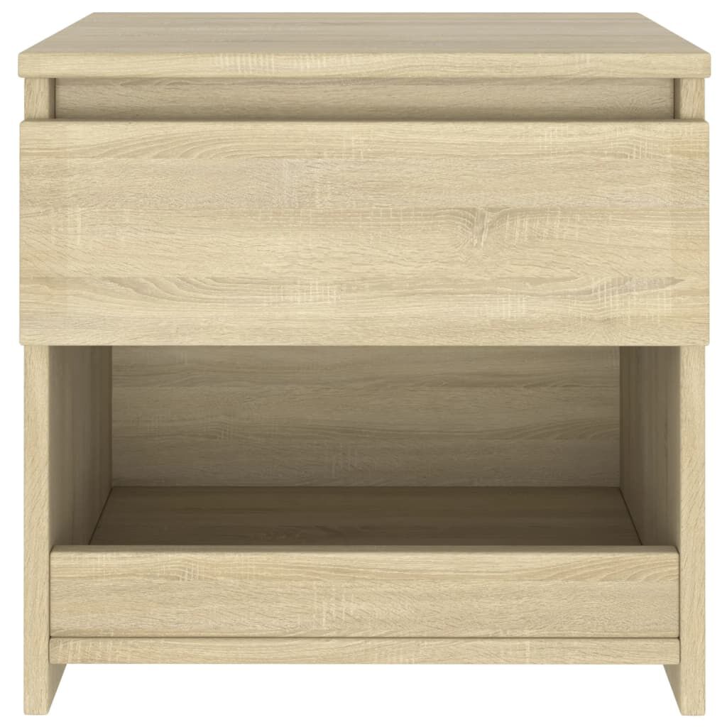 vidaXL Κομοδίνα 2 τεμ. Sonoma Δρυς 40 x 30 x 39 εκ. από Επεξ. Ξύλο