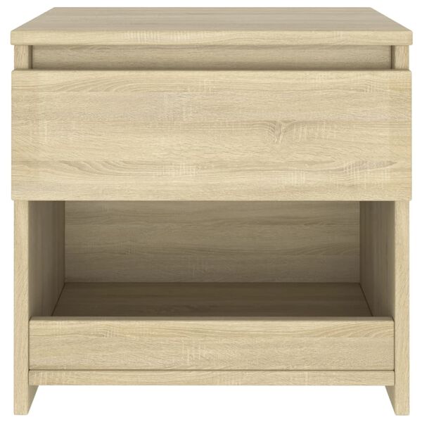 vidaXL Κομοδίνα 2 τεμ. Sonoma Δρυς 40 x 30 x 39 εκ. από Επεξ. Ξύλο