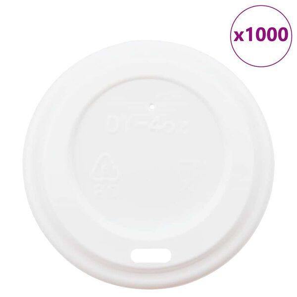 vidaXL &Chi;ά&rho;&tau;&iota;&nu;&alpha; &kappa;&alpha;&pi;ά&kappa;&iota;&alpha; &kappa;&alpha;&phi;έ &Oslash;60 mm 4oz 1000 &tau;&epsilon;&mu;ά&chi;&iota;&alpha; &Lambda;&epsilon;&upsilon;&kappa;ό &pi;&lambda;&alpha;&sigma;&tau;&iota;&kappa;ό
