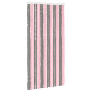 vidaXL &Kappa;&omicron;&upsilon;&rho;&tau;ί&nu;&alpha; &epsilon;&nu;&tau;ό&mu;&omega;&nu; Chenille &Alpha;&sigma;&eta;&mu;ί &Gamma;&kappa;&rho;&iota; &kappa;&alpha;&iota; &Rho;&omicron;&zeta; 100 x 200 cm