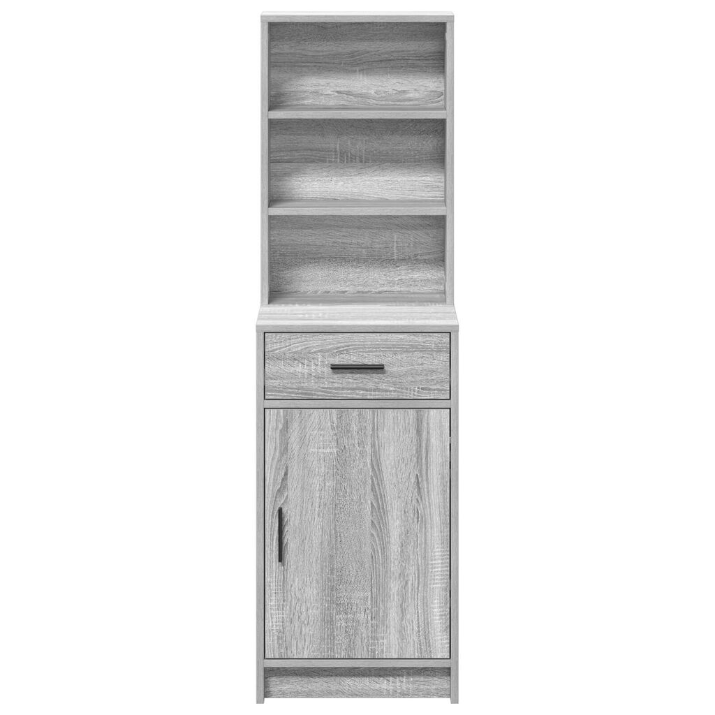vidaXL Υψηλό Ντουλάπι Γκρι Sonoma 40x41x135 εκ. Επεξεργασμένο Ξύλο