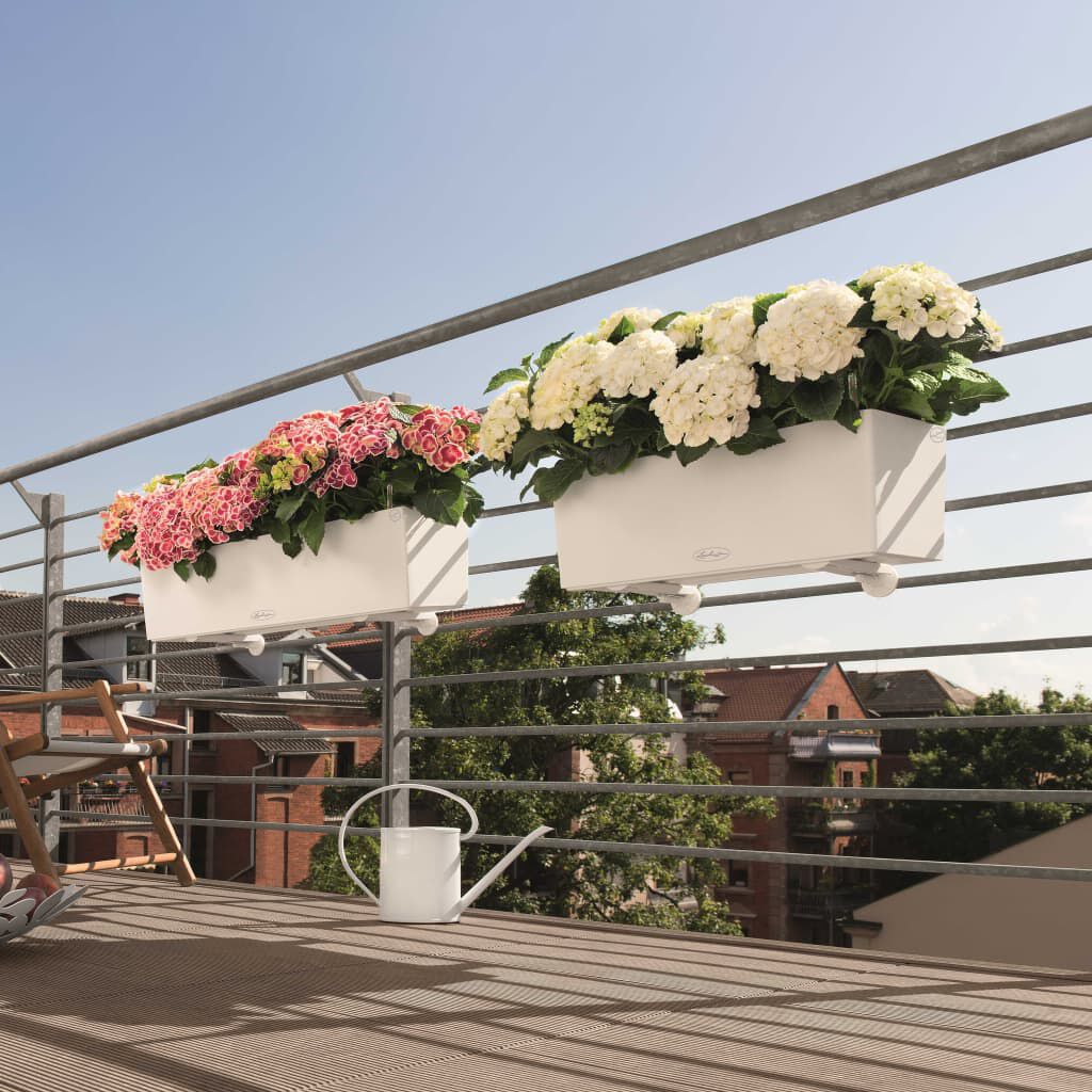 LECHUZA Ζαρντινιέρα Αυτοποτιζόμενη Balconera Color 80 ALL-IN-ONE Λευκή