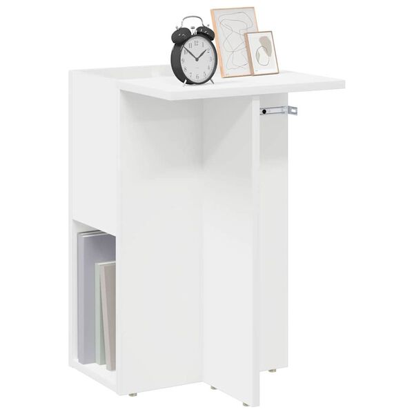 vidaXL End Table &Lambda;&epsilon;&upsilon;&kappa;ό 35 x 40 x 55 &epsilon;&kappa;. &Epsilon;&pi;&epsilon;&xi;&epsilon;&rho;&gamma;&alpha;&sigma;&mu;έ&nu;&omicron; &xi;ύ&lambda;&omicron;