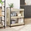 vidaXL Τρόλεϊ Κουζίνας Sonoma Δρυς 70x30x82 εκ. από Επεξεργασμένο Ξύλο