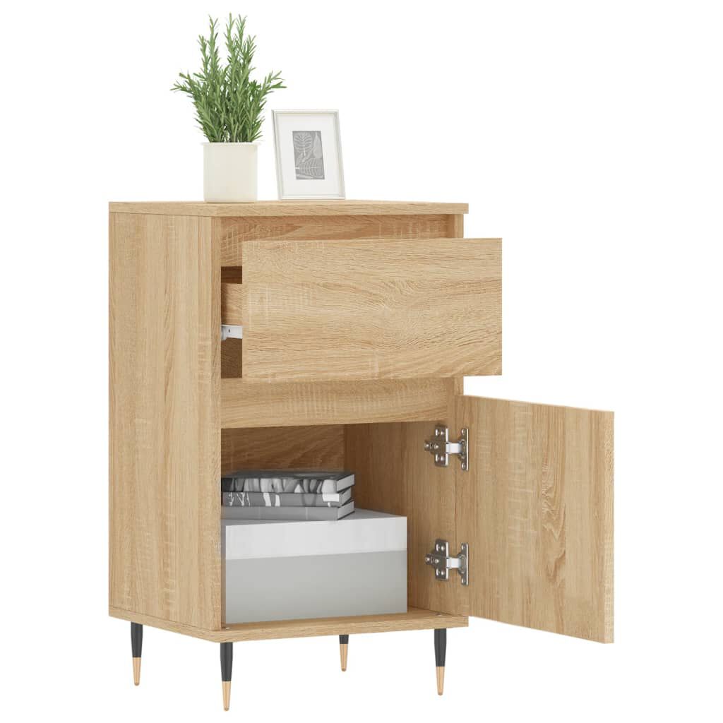 vidaXL Ντουλάπια 2 τεμ. Sonoma Δρυς 40x35x70 εκ. Επεξεργασμένο Ξύλο