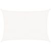 vidaXL Πανί Σκίασης Λευκό 3,5 x 4,5 μ. από HDPE 160 γρ./μ²