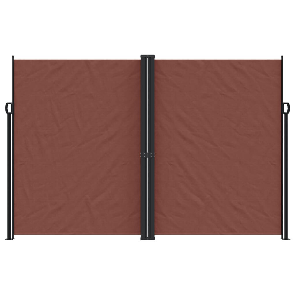 vidaXL Σκίαστρο Πλαϊνό Συρόμενο Καφέ 220 x 1200 εκ.