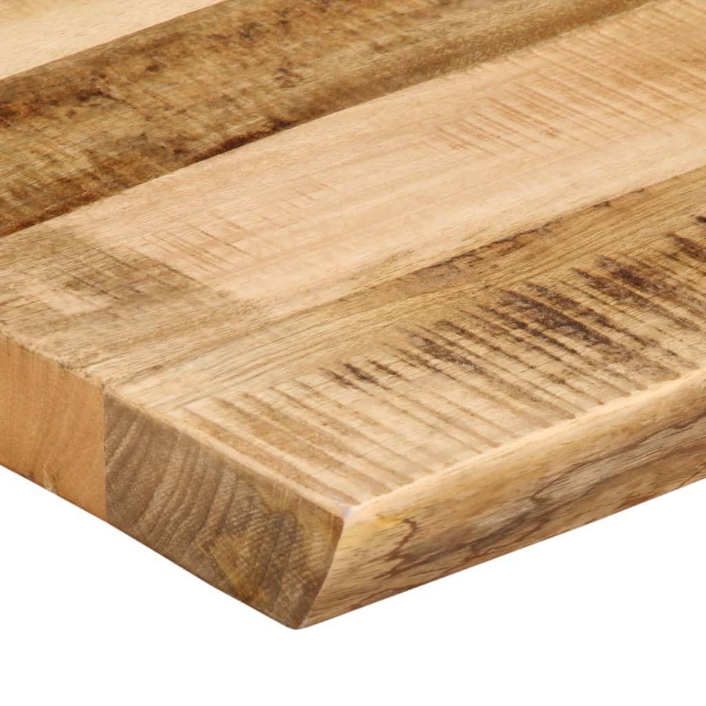 vidaXL Επιφάνεια Τραπεζιού 90x40x3,8 εκ. Live Edge Μασίφ Ξύλο Μάνγκο