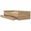 vidaXL &Sigma;&kappa;&epsilon;&lambda;&epsilon;&tau;ό&sigmaf; &Kappa;&rho;&epsilon;&beta;&alpha;&tau;&iota;&omicron;ύ Artisan Oak 90 x 200 cm &Sigma;&tau;&epsilon;&rho;&epsilon;ά &xi;&upsilon;&lambda;&epsilon;ί&alpha; &pi;&epsilon;ύ&kappa;&omicron;&upsilon;