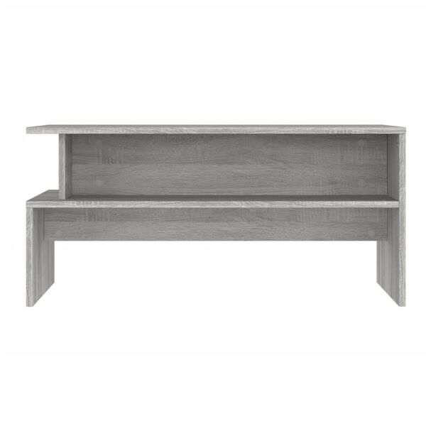 vidaXL Τραπεζάκι Σαλονιού Γκρι Sonoma 90x55x42,5 εκ Επεξεργασμένο Ξύλο