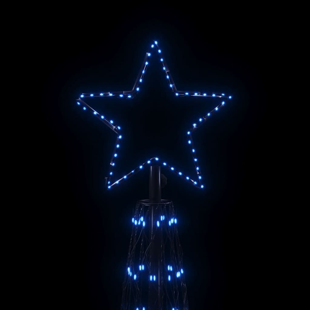 vidaXL Χριστουγεννιάτικο Δέντρο Κώνος 3000 LED Μπλε 230 x 800 εκ.