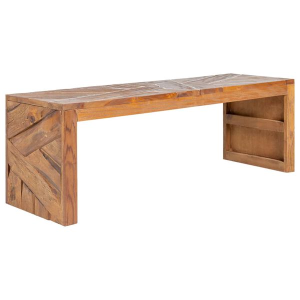 vidaXL Έπιπλο Τηλεόρασης 110 x 60 x 38 εκ. από Μασίφ Ξύλο Teak