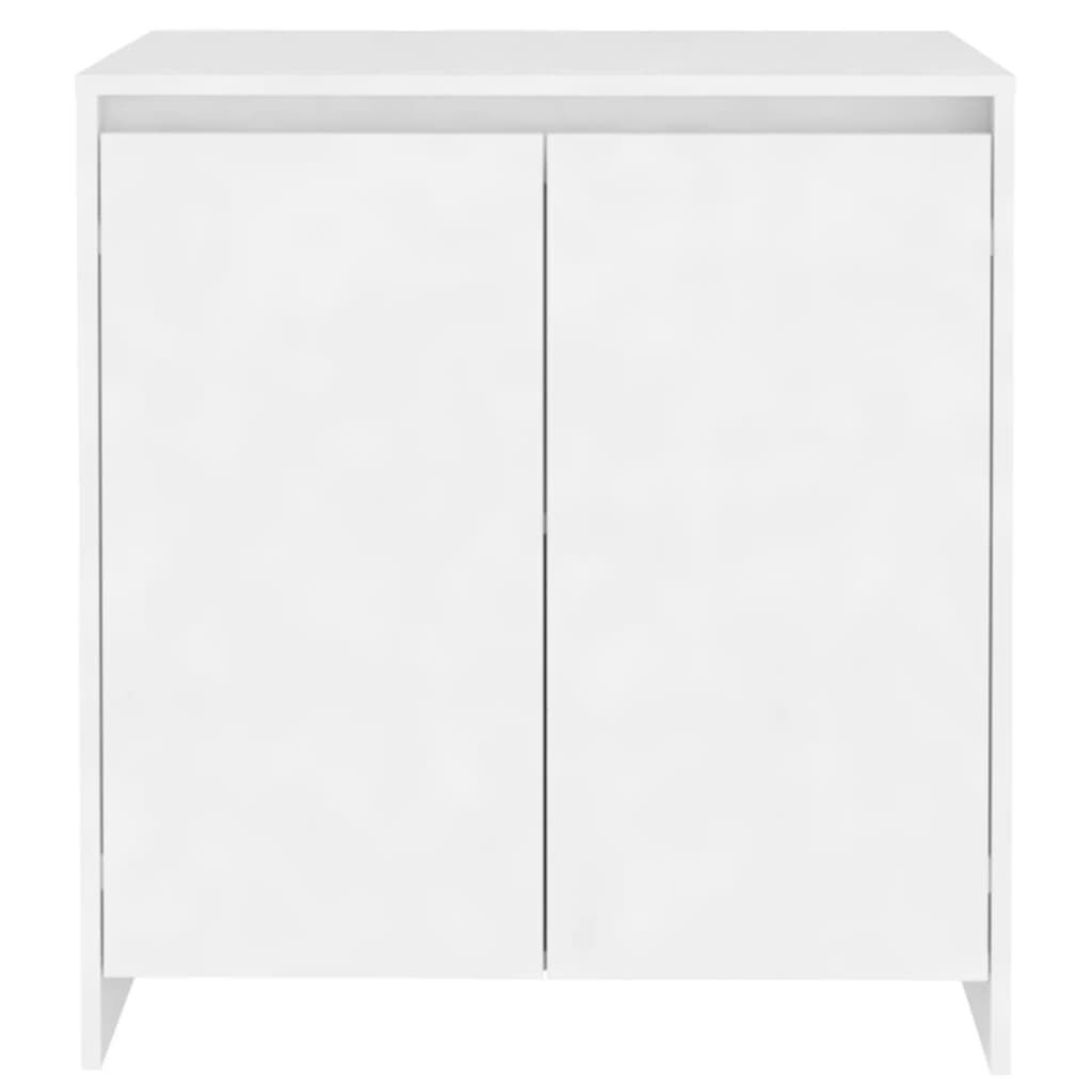 vidaXL Μπουφές Λευκός 70x41x75 εκ. από Επεξεργασμένο Ξύλο