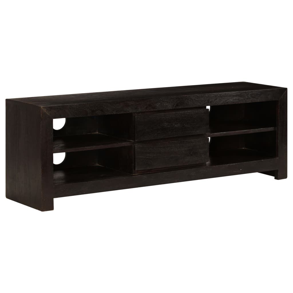 vidaXL Έπιπλο Τηλεόρασης Σκούρο Καφέ 120x30x40 εκ. Μασίφ Ξύλο Ακακίας