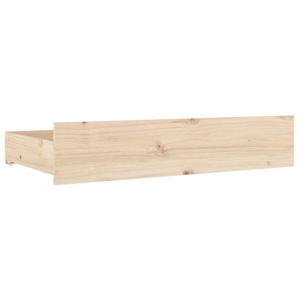 vidaXL Πλαίσιο Κρεβατιού με Συρτάρια 120x190 εκ. Small Double