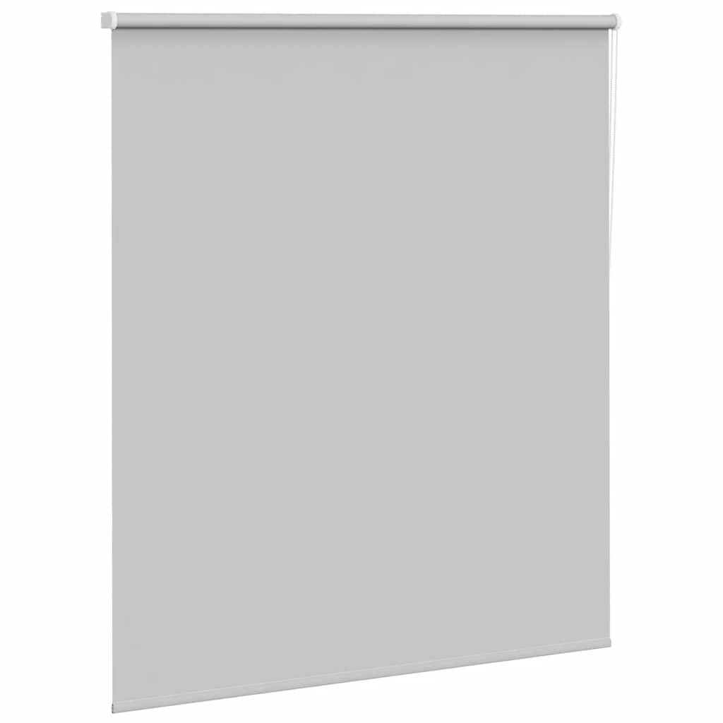 vidaXL Roller Blind Blackout ανοιχτό γκρι 130x150 cm Πλάτος υφάσματος