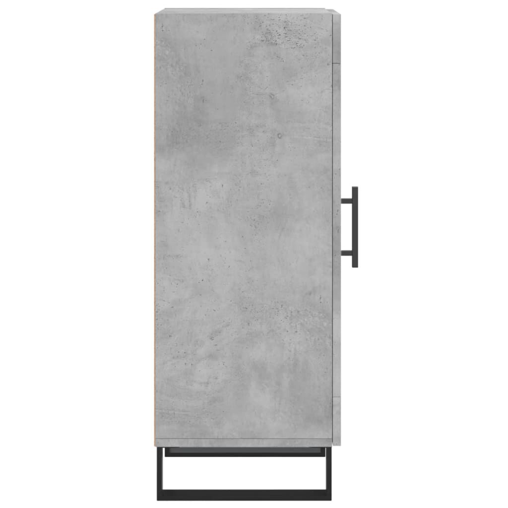 vidaXL Ντουλάπι Γκρι Σκυροδέματος 34,5x34x90 εκ. Επεξεργασμένο Ξύλο