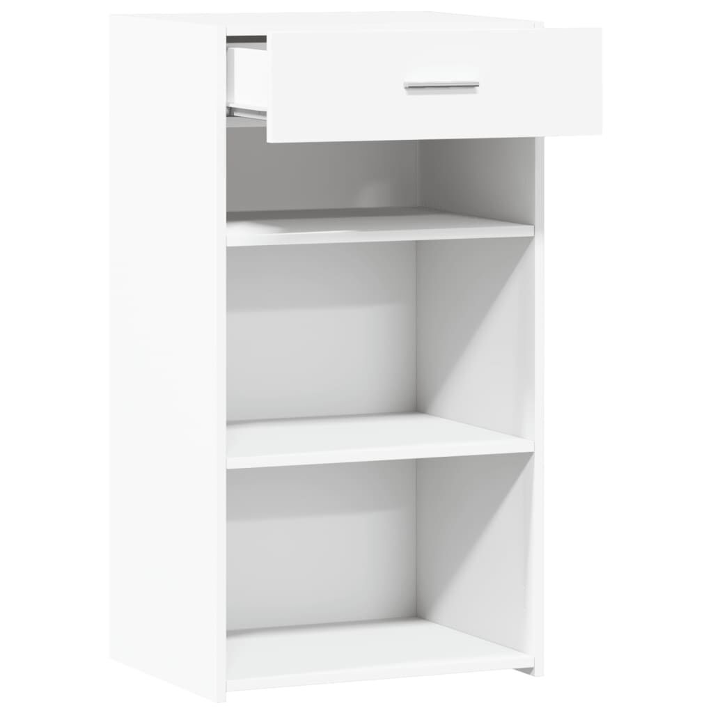 vidaXL Συρταριέρα Λευκή 50x42,5x93 εκ. από Επεξεργασμένο Ξύλο