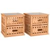 vidaXL &Kappa;&omicron;&mu;&omicron;&delta;ί&nu;&alpha; 2 &tau;&epsilon;&mu;. 34 x 34 x 34 &epsilon;&kappa;. &alpha;&pi;ό &Mu;&alpha;&sigma;ί&phi; &Xi;ύ&lambda;&omicron; &Kappa;&alpha;&rho;&upsilon;&delta;&iota;ά&sigmaf;