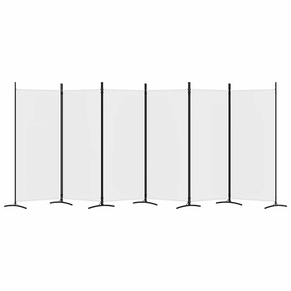 vidaXL &Delta;&iota;&alpha;&chi;&omega;&rho;&iota;&sigma;&tau;&iota;&kappa;ό &Delta;&omega;&mu;&alpha;&tau;ί&omicron;&upsilon; &mu;&epsilon; 6 &Pi;ά&nu;&epsilon;&lambda; &Lambda;&epsilon;&upsilon;&kappa;ό 520 x 180 &epsilon;&kappa;. &alpha;&pi;ό Ύ&phi;&alpha;&sigma;&mu;&alpha;