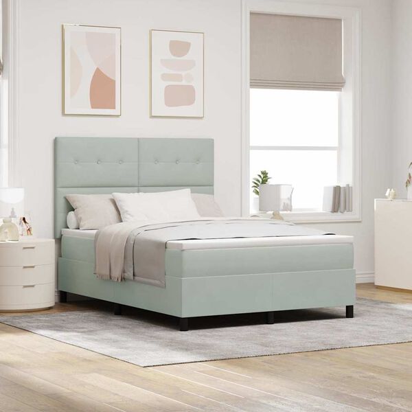 vidaXL &Kappa;&rho;&epsilon;&beta;ά&tau;&iota; &mu;&epsilon; &epsilon;&lambda;&alpha;&tau;ή&rho;&iota;&alpha; &mu;&epsilon; &sigma;&tau;&rho;ώ&mu;&alpha; &Alpha;&nu;&omicron;&iota;&chi;&tau;ό &gamma;&kappa;&rho;&iota; 140 x 200 cm &Beta;&epsilon;&lambda;&omicron;ύ&delta;&omicron;