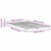 vidaXL Κρεβάτι δαπέδου Λευκό 140 x 190 cm Μασίφ ξύλο πεύκου