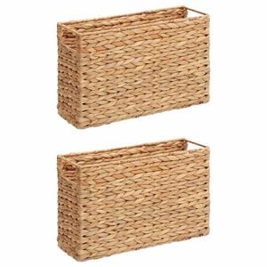 vidaXL &Kappa;&alpha;&lambda;ά&theta;&iota;&alpha; &Mu;&alpha;&gamma;azines 2 pcs &Phi;&upsilon;&sigma;&iota;&kappa;ό 39 x 14 x 25 &epsilon;&kappa; &Upsilon;ά&kappa;&iota;&nu;&theta;&omicron;&sigmaf; &nu;&epsilon;&rho;&omicron;ύ