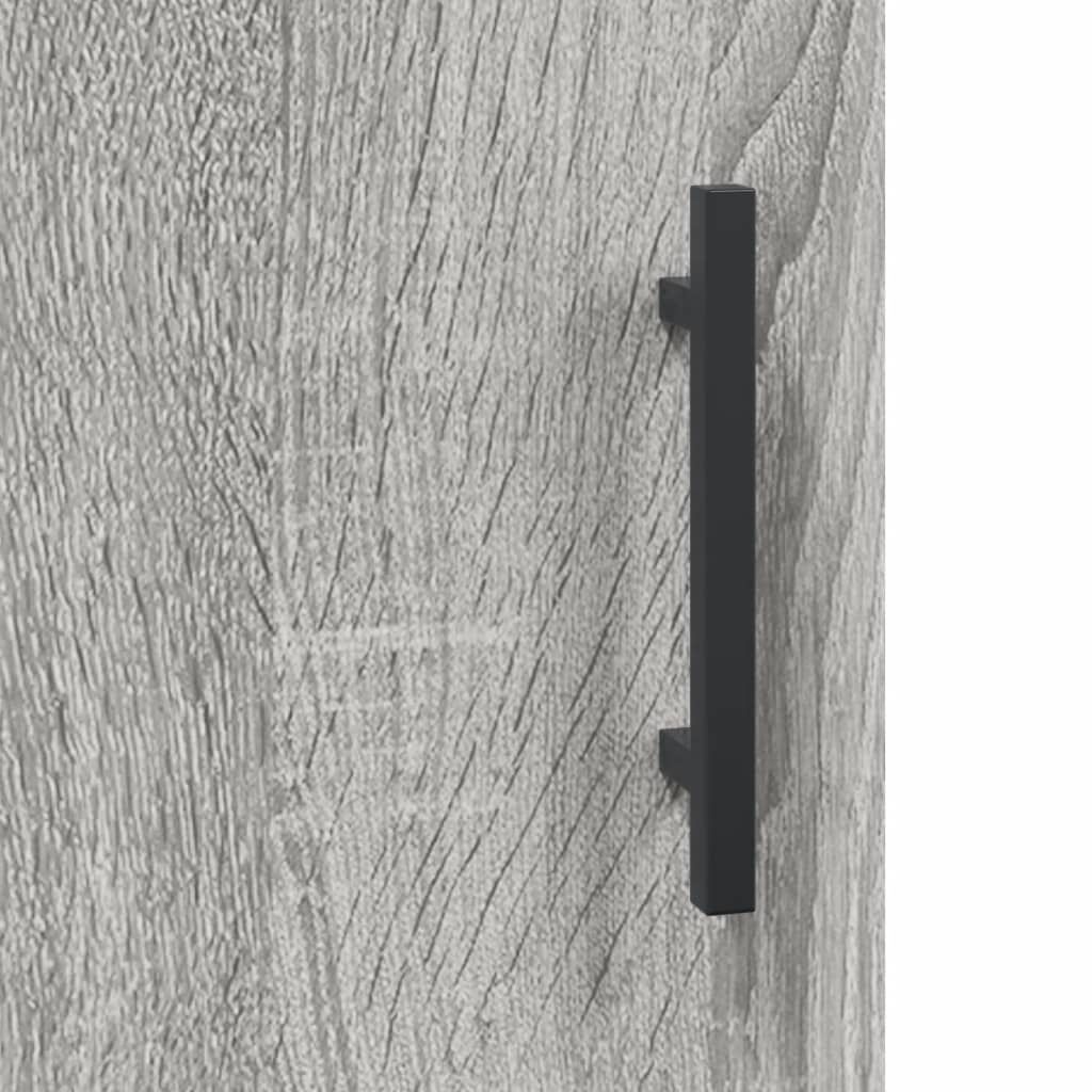 vidaXL Μπουφές Γκρι Sonoma 100 x 36 x 60 εκ. από Επεξεργασμένο Ξύλο