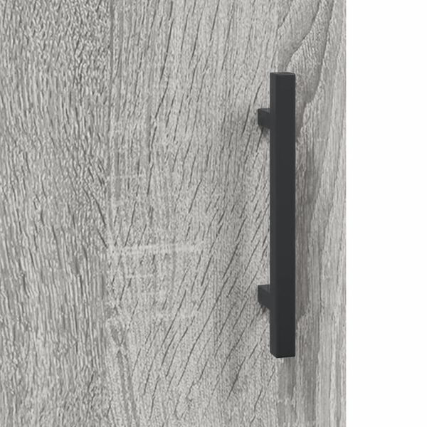 vidaXL Μπουφές Γκρι Sonoma 100 x 36 x 60 εκ. από Επεξεργασμένο Ξύλο