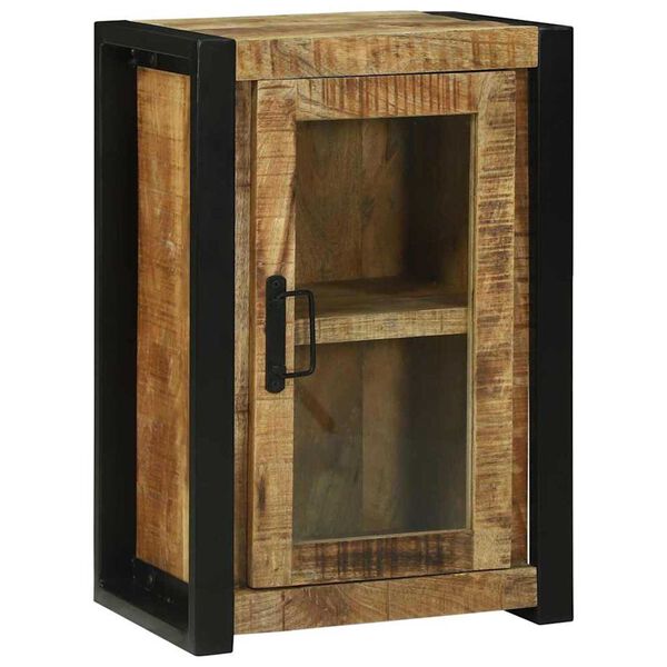 vidaXL Ντουλάπα Μπάνιου Καφέ 40 x 30 x 60 cm Μασίφ ξύλο μάνγκο
