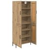 vidaXL Highboard 2 pcs Artisan Oak &Epsilon;&pi;&epsilon;&xi;&epsilon;&rho;&gamma;&alpha;&sigma;&mu;έ&nu;&omicron; &xi;ύ&lambda;&omicron;
