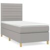 vidaXL &Kappa;&rho;&epsilon;&beta;ά&tau;&iota; Boxspring &mu;&epsilon; &Sigma;&tau;&rho;ώ&mu;&alpha; &Alpha;&nu;&omicron;&iota;&chi;&tau;ό &Gamma;&kappa;&rho;&iota; 90x190 &epsilon;&kappa;. &Upsilon;&phi;&alpha;&sigma;&mu;ά&tau;&iota;&nu;&omicron;