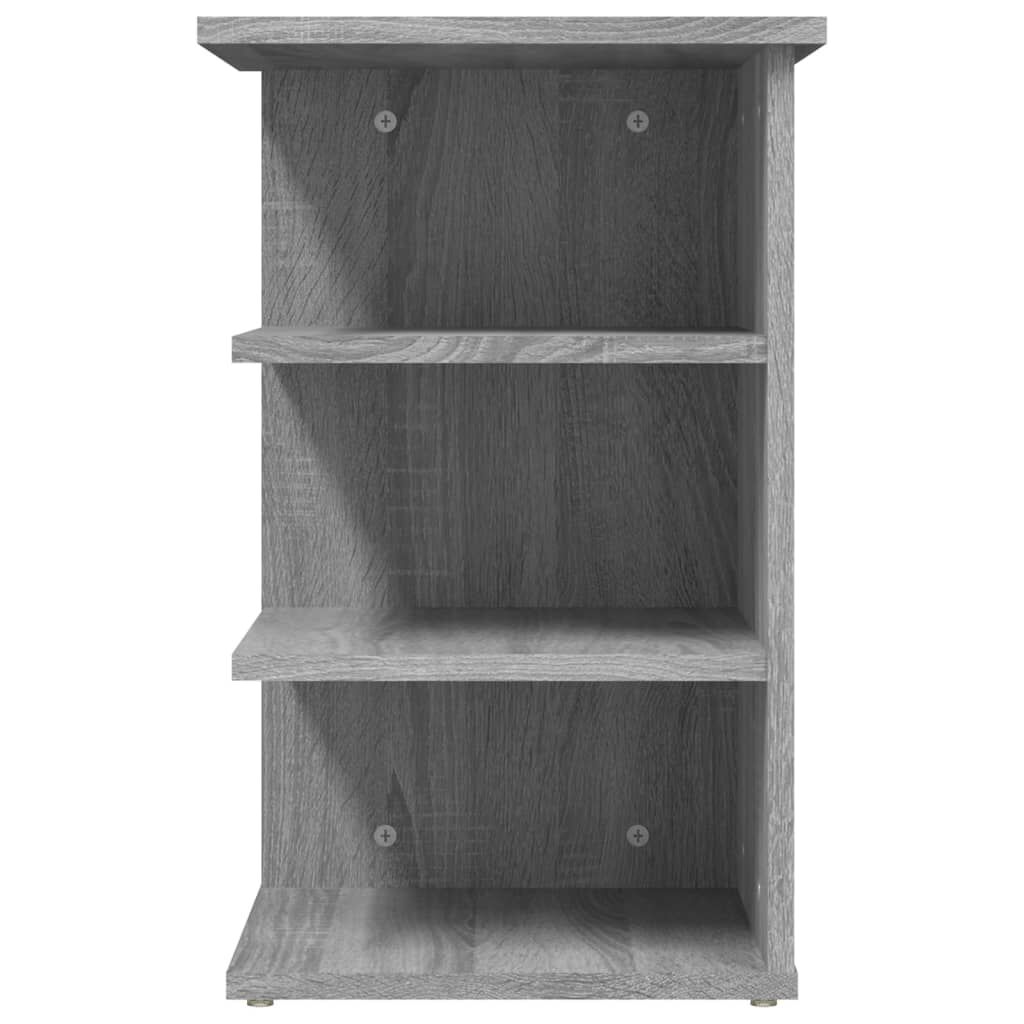 vidaXL Βοηθητικό Έπιπλο Γκρι Sonoma 35x35x55 εκ. Επεξεργασμένο Ξύλο