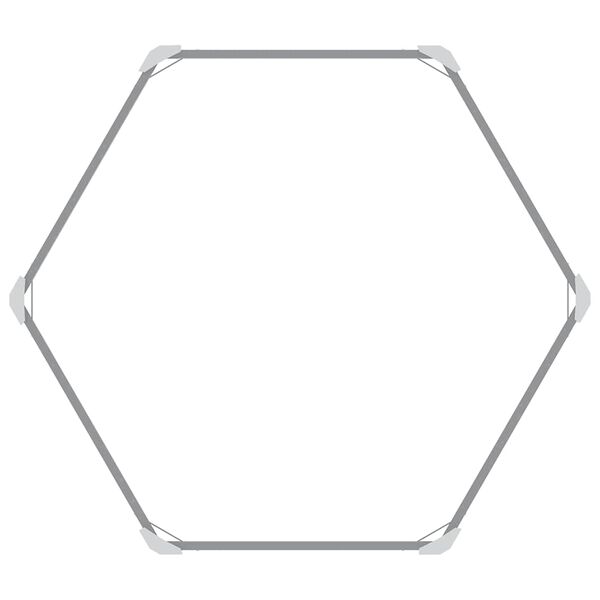 vidaXL Ζαρντινιέρα Υπερυψωμένη Καφέ 129x129x77 εκ. Γαλβανισμ. Χάλυβας