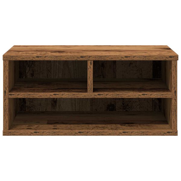 vidaXL Εκτυπωτής Σταντ Παλιό Ξύλο 49x40x22,5 εκ Κατασκευασμένο Ξύλο
