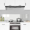vidaXL Πίσω Πάνελ Κουζίνας Διαφανές 80 x 40 cm σκληρυμένο γυαλί