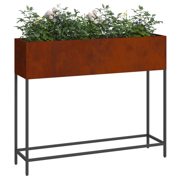 vidaXL &Upsilon;&psi;&omega;&mu;έ&nu;&eta; &Gamma;&lambda;ά&sigma;&tau;&rho;&alpha; &Kappa;ή&pi;&omicron;&upsilon; &Sigma;&kappa; rusty 100 x 26 x 82 &epsilon;&kappa;