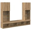 vidaXL &Mu;&omicron;&nu;ά&delta;&epsilon;&sigmaf; &Tau;&omicron;ί&chi;&omicron;&upsilon; &Tau;V &mu;&epsilon; LED 5 pcs Artisan Oak &Epsilon;&pi;&epsilon;&xi;&epsilon;&rho;&gamma;&alpha;&sigma;&mu;έ&nu;&omicron; &xi;ύ&lambda;&omicron;