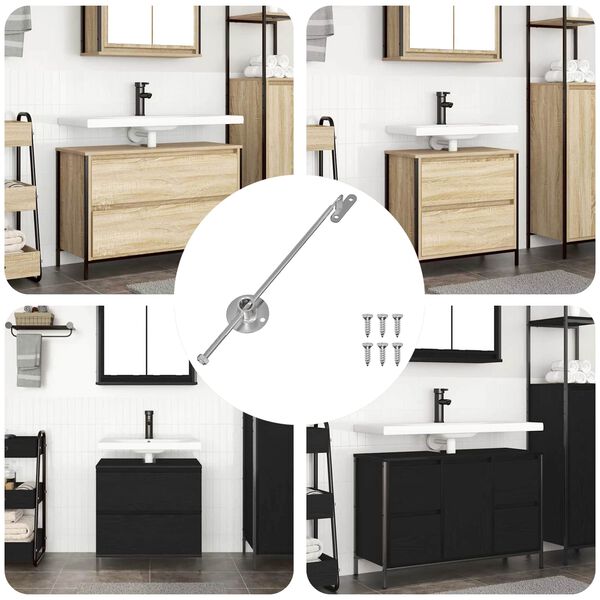 vidaXL &Mu;&epsilon;&nu;&tau;&epsilon;&sigma;έ&sigmaf; &mu;&epsilon; &rho;ά&beta;&delta;&omicron; έ&lambda;&xi;&eta;&sigmaf; 439 pcs &Alpha;&sigma;&eta;&mu;ί &Sigma;ί&delta;&epsilon;&rho;&omicron;