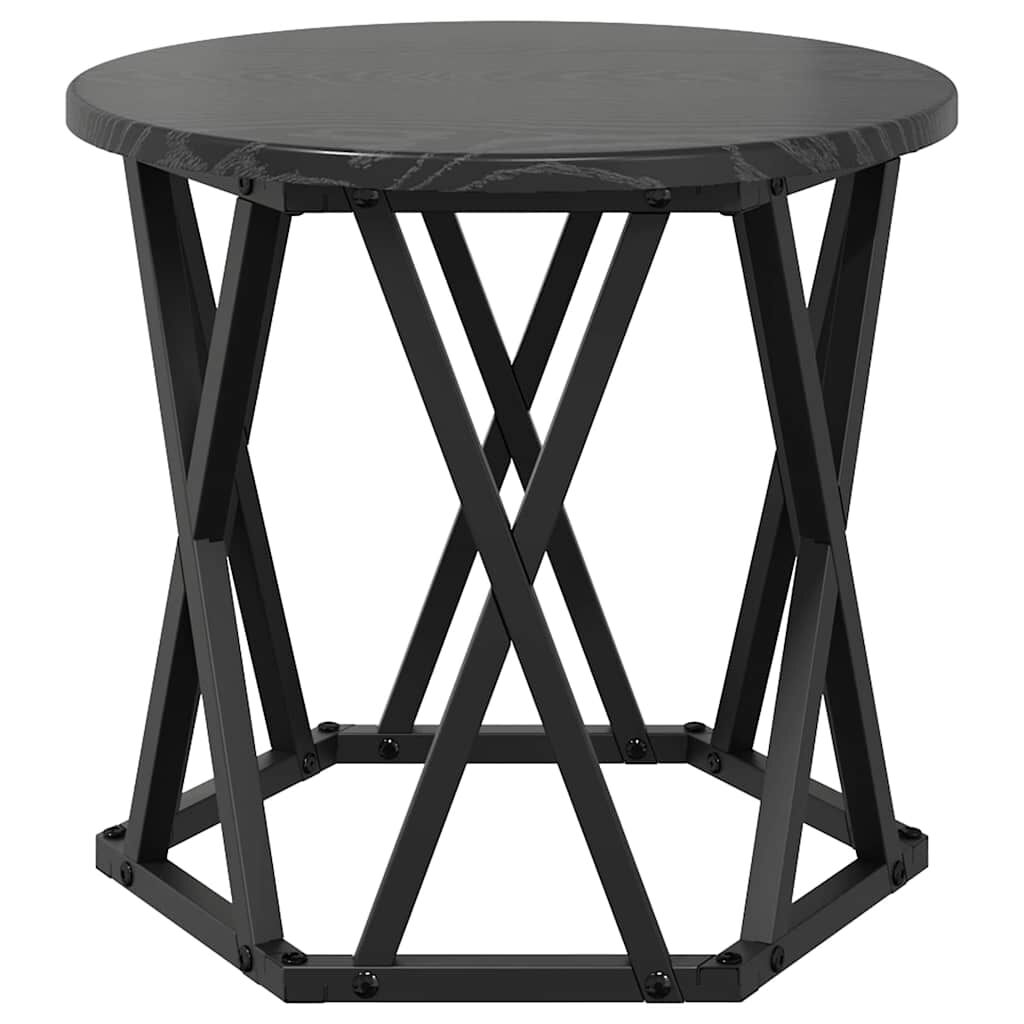 vidaXL Κομοδίνο Μονάδας 3 pcs Μαύρη δρυς 53 x 53 x 40 cm