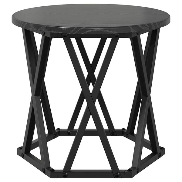 vidaXL Κομοδίνο Μονάδας 3 pcs Μαύρη δρυς 53 x 53 x 40 cm